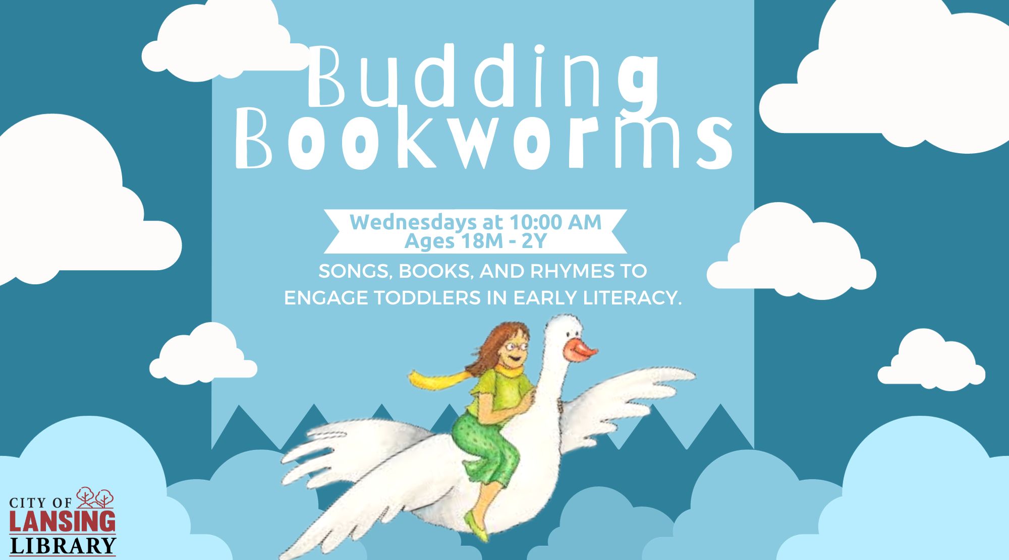 Library - Budding Bookworms (18m-2y) 