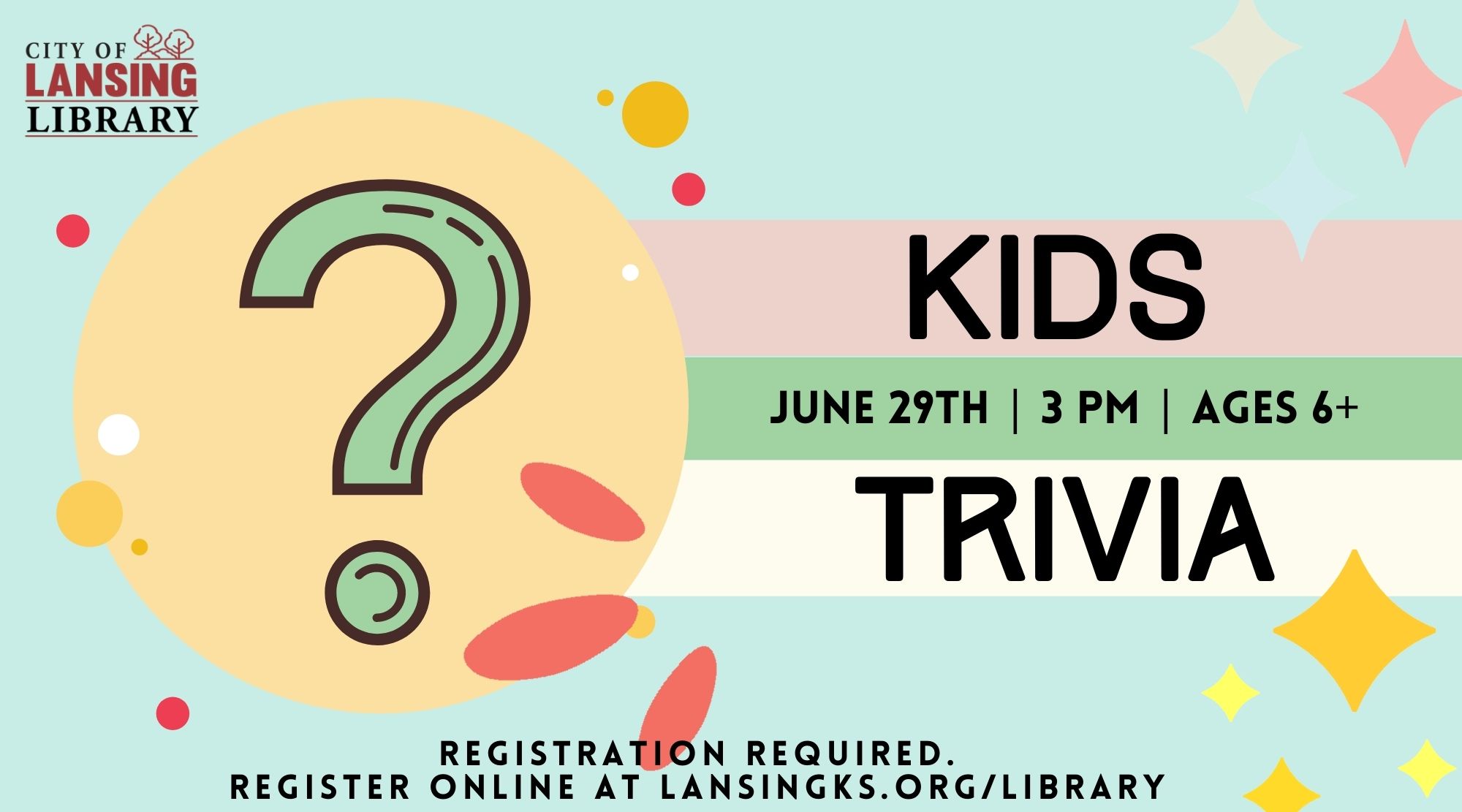 Library - Kids SRP: Trivia | Lansing, KS